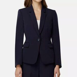 NWT NAVY Tahari ASL Women's One Button Blazer, size: 12, New with Tag